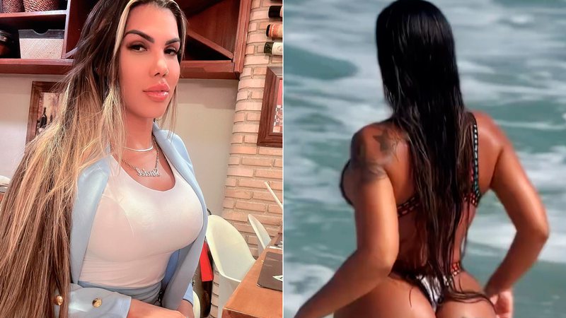 Taty Sindel mostrou mergulho na praia e recebeu elogios nas redes sociais - Foto: Reprodução/ Instagram@tatysindelreal