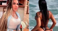 Taty Sindel mostrou mergulho na praia e recebeu elogios nas redes sociais - Foto: Reprodução/ Instagram@tatysindelreal