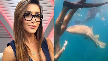 Advogada mostra momento em que é mordida por tubarão em Noronha: veja o vídeo