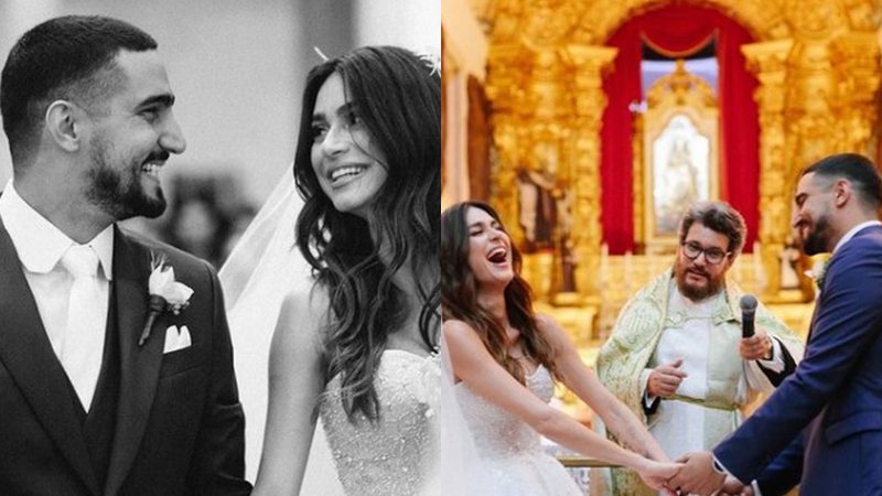 Thaila Ayla e Renato Góes no dia do casamento - Foto: Reprodução / Instagram @thailaayala