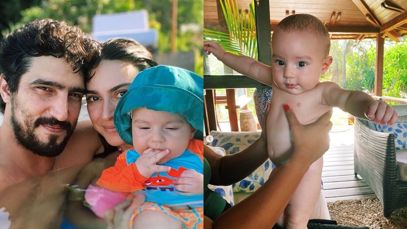 Thaila Ayala, Renato Góes e o filho do casal, Francisco - Foto: Reprodução / Instagram