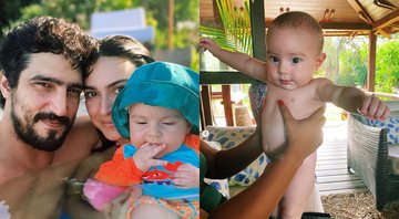 Thaila Ayala, Renato Góes e o filho do casal, Francisco - Foto: Reprodução / Instagram