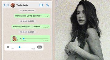 Thaila Ayala relata depressão durante gestação através de perfil no Instagram - Foto: Reprodução / Instagram