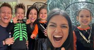 Thais Fersoza e Michel Teló ao lado dos filhos Melinda e Teodoro - Foto: Reprodução / Instagram @tatafersoza