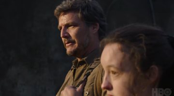 Pedro Pascal e Bella Ramsey em cena do live-action de "The Last of Us" - Foto: Reprodução / HBO