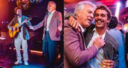Pedro Bial é parceiro do filho na composição de uma das músicas - Foto: Reprodução/ Instagram