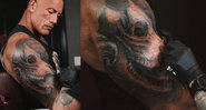 Dwayne compartilhou o processo nas redes sociais para mais de 246 milhões de seguidores no Instagram - Foto: Reprodução / Instagram @therock