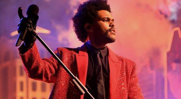 The Weeknd realizou show histórico durante evento esportivo, maior audiência da TV nos Estados Unidos - Reprodução/Instagram