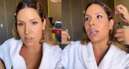 Há duas semanas Thyane falou sobre rumores de crise em seu casamento com o cantor - Reprodução/Instagram