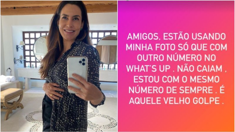 Ticiana Villas Boas alertou público sobre golpe usando seu nome - Foto: Reprodução / Instagram