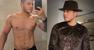Tierry aparece nos Stories de seu Instagram comentando sobre a mudança de seu corpo - Foto: Reprodução / Instagram