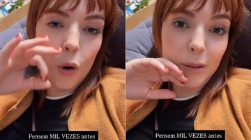 Titi Müller falou sobre casamento no civil em vídeo nas redes sociais