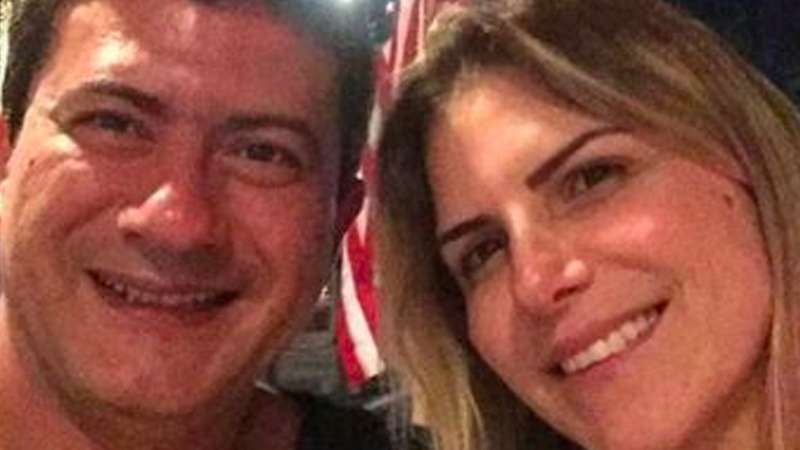 Tom Veiga, intérprete do Louro José, e Alessandra, sua ex-mulher - Reprodução/Instagram