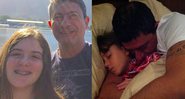 Tom Veiga e a filha, Alissa, que completou 15 anos no dia em que ele morreu - Reprodução/Instagram
