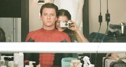 Astro de Homem-Aranha aumentou rumores ao publicar clique com a atriz - Reprodução/Instagram/@tomholland2013