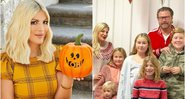 Tori Spelling com o marido, Dean McDermott, e os cinco filhos - Foto: Reprodução / Instagram