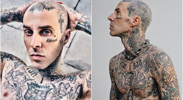 Travis Barker é criticado por suas tatuagens e responde seguidor - Foto: Reprodução / Instagram
