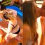 Juliana Bonde com a irmã, Márcia (à esquerda), e o beijo entre duas participantes do reality - Foto: Reprodução/ Instagram