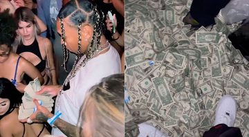 Tyga fez chover dólares em clube de strip-tease nos EUA - Foto: Reprodução/ Instagram@tyga