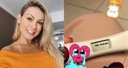 Andressa Urach e o teste de gravidez - Reprodução/Instagram@andressaurachoficial