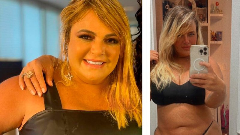 Valentina Francavilla mostrou antes e depois de emagrecimento em foto - Foto: Reprodução/ @valentinafrancavilla