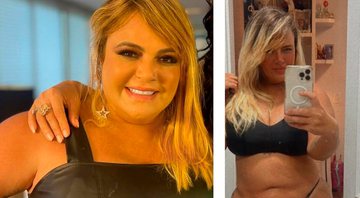 Valentina Francavilla mostrou antes e depois de emagrecimento em foto - Foto: Reprodução/ Instagram@valentinafrancavilla