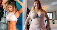 Valentina Francavilla impressiona com antes e depois de engordar 40 quilos - Foto: Reprodução/ Instagram@valentinafrancavilla
