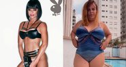 Valentina Francavilla rebateu críticas que recebeu após mostrar o corpo - Foto: Divulgação/ Playboy e Instagram@valentinafrancavilla