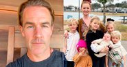 James Van Der Beek se declarou para a esposa no Dia de São Valentim - Foto: Reprodução/ Instagram@vanderjames