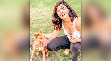 Vanessa Giácomo e seu novo pet - Reprodução/Instagram@vanessagiacomo