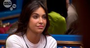 Vanessa Lopes contou que faz massagem e canta musiquinha para fazer cocô - Foto: Reprodução/ TV Globo