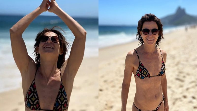 Vera Zimmermann curte praia e recebe elogios nas redes sociais - Foto: Reprodução / Instagram