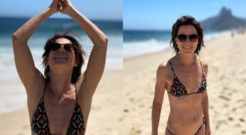Vera Zimmermann curte praia e recebe elogios nas redes sociais - Foto: Reprodução / Instagram