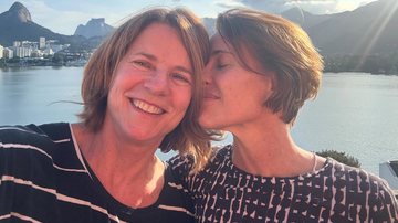 Vera Zimmermann posou em clima de romance com a namorada - Foto: Reprodução/ Instagram@verazimmermann
