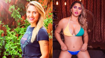 Vicência Nascimento contou que esconde trabalho de modelo da família - Foto: Reprodução/ Instagram@vicencianascimenttoh e Miss Bumbum