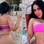 Victoria Matos posou de biquíni na praia e recebeu elogios - Foto: Reprodução/ Instagram@soyvictoriamatosa