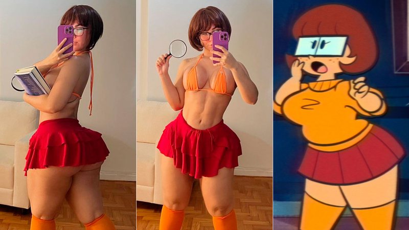 Victoria Matos recebeu elogios por cosplay ousado de Velma - Foto: Reprodução/ Instagram@soyvictoriamatosa