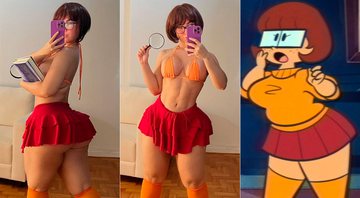 Victoria Matos recebeu elogios por cosplay ousado de Velma - Foto: Reprodução/ Instagram@soyvictoriamatosa