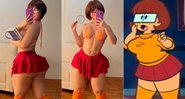 Victoria Matos recebeu elogios por cosplay ousado de Velma - Foto: Reprodução/ Instagram@soyvictoriamatosa