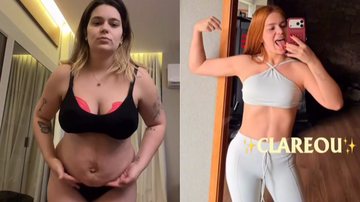 Viih Tube mostrou corpo pós-parto e comparou com o atual