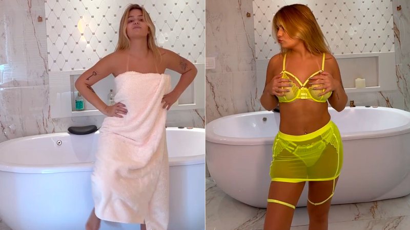 Viih Tube posou de lingerie e fãs fizeram chacota com falta de banho - Foto: Reprodução/ Instagram@viihtube