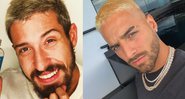 Vinicius Martinez compartilhou story em seu Instagram, onde um seguidor o comparou com Maluma - Reprodução/Instagram
