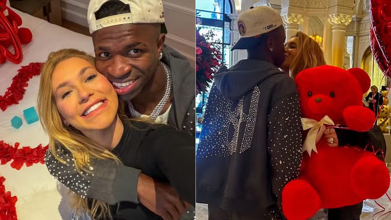 Vini Jr. e Virginia oficializaram o namoro nas redes sociais