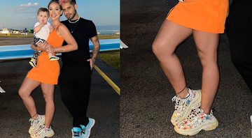 Modelo de tênis é uma colaboração entre as grifes Gucci e Balenciaga - Reprodução / Instagram @virginia