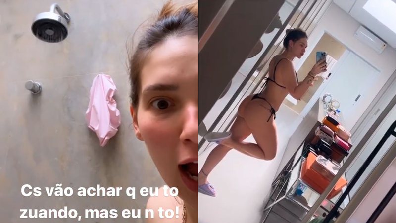 Virginia Fonseca encarou banho gelado após voltar de viagem - Foto: Reprodução/ Instagram@virginia