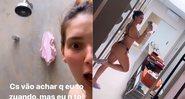 Virginia Fonseca encarou banho gelado após voltar de viagem - Foto: Reprodução/ Instagram@virginia