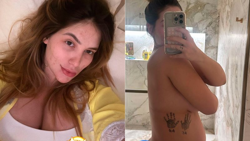 Virginia mostrou como está sua barriga quatro dias após o parto - Foto: Reprodução/ Instagram@virginia