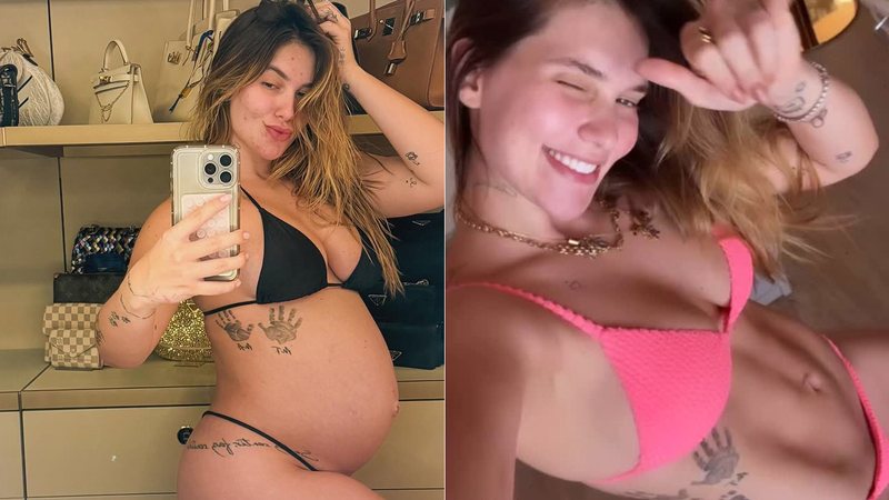 Virginia exibiu corpo sarado de biquíni 50 dias após o parto - Foto: Reprodução/ Instagram@virginia