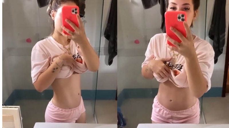 Virgínia comentou que mesmo após perder um quilo, sua cintura aumentou - Reprodução/Instagram