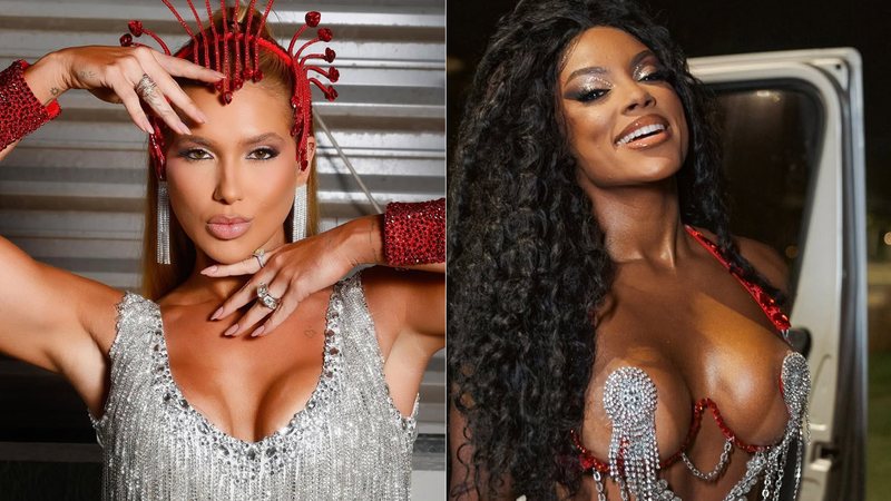 Virginia e Lumena Aleluia fizeram procedimento no bumbum para o Carnaval